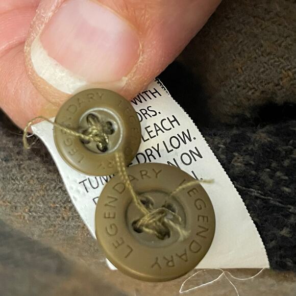 Legendary Whitetails Men’s Flannel Shacket Button Up Shirt 2XL Green Black Brown - Picture 16 of 17